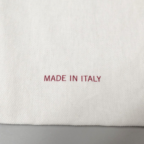 2 Salvatore Ferragamo Dust Bag Size Large and Mini Cream Pouch Italy Bundle - Picture 3 of 8